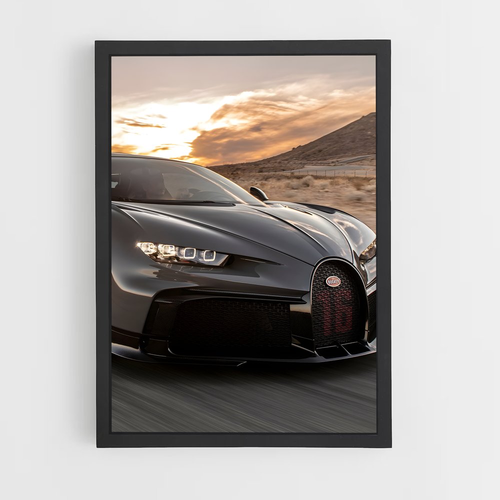 Poster Chiron Super Sport – affiche Bugatti (vue 2)
